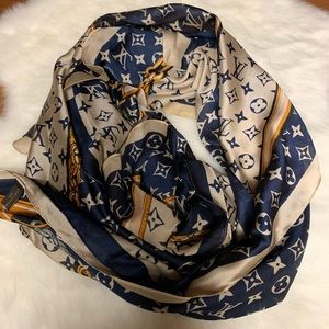 Louis Vuitton Silk Long Scarf